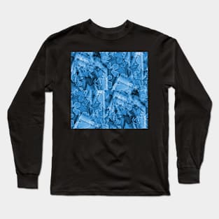 Blue gray stars Long Sleeve T-Shirt